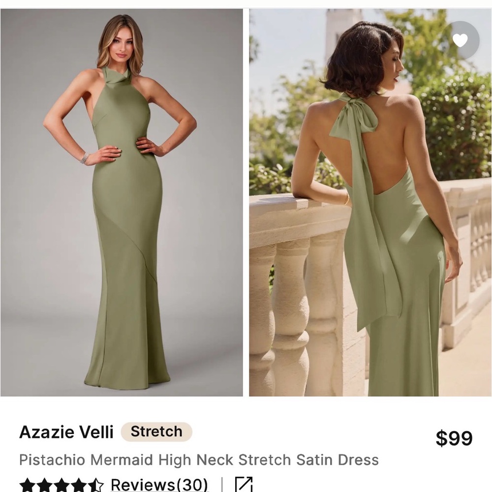 Azazie maxi dress